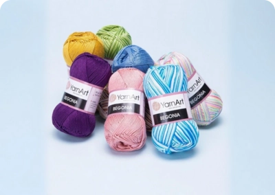 Yarnart Begonia yarns