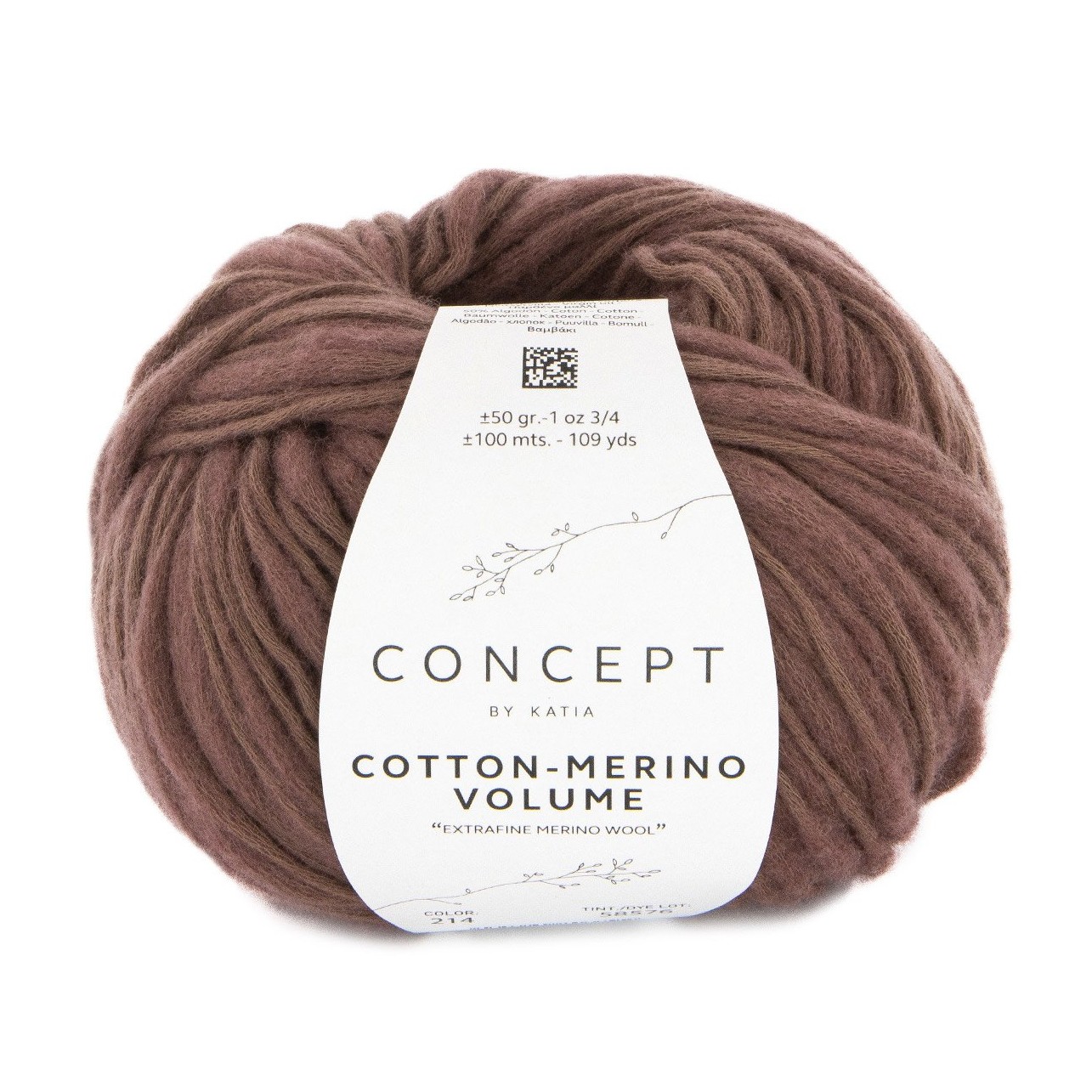 214 KATIA COTTON MERINO VOLUME - Image 1