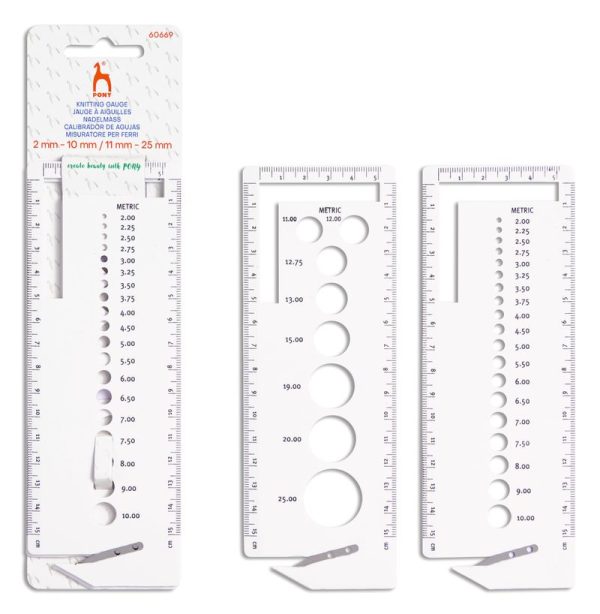 PONY KNITTING GAUGE 60669