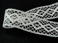 BLEACHED LINEN LACE 32MM 75250 - Image 2