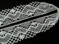 BLEACHED LINEN LACE 50MM 81294 - Image 2