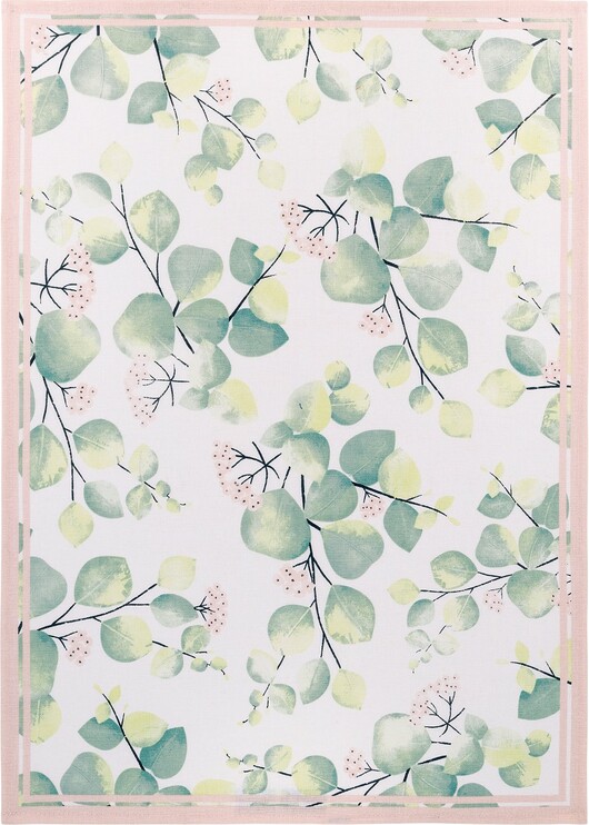 HALF LINEN TOWEL 50*70CM "SPRING"