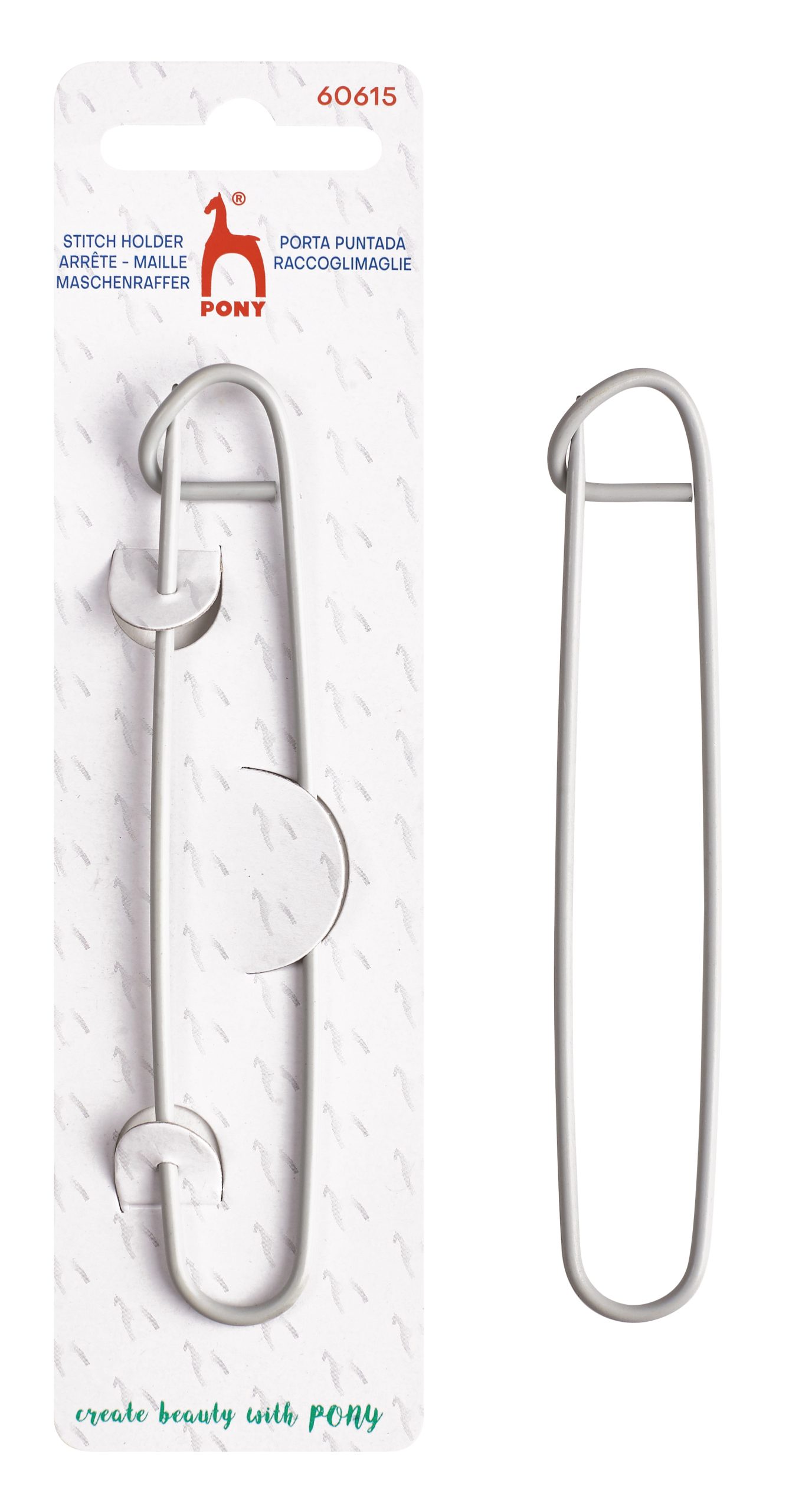 Pony_60615_Stitch-holder_11cm_pi PONY STITCH HOLDER 11CM 60615 - Image 1