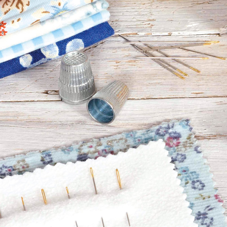 Pony_uzpirkstenis PONY METAL THIMBLE - Image 1