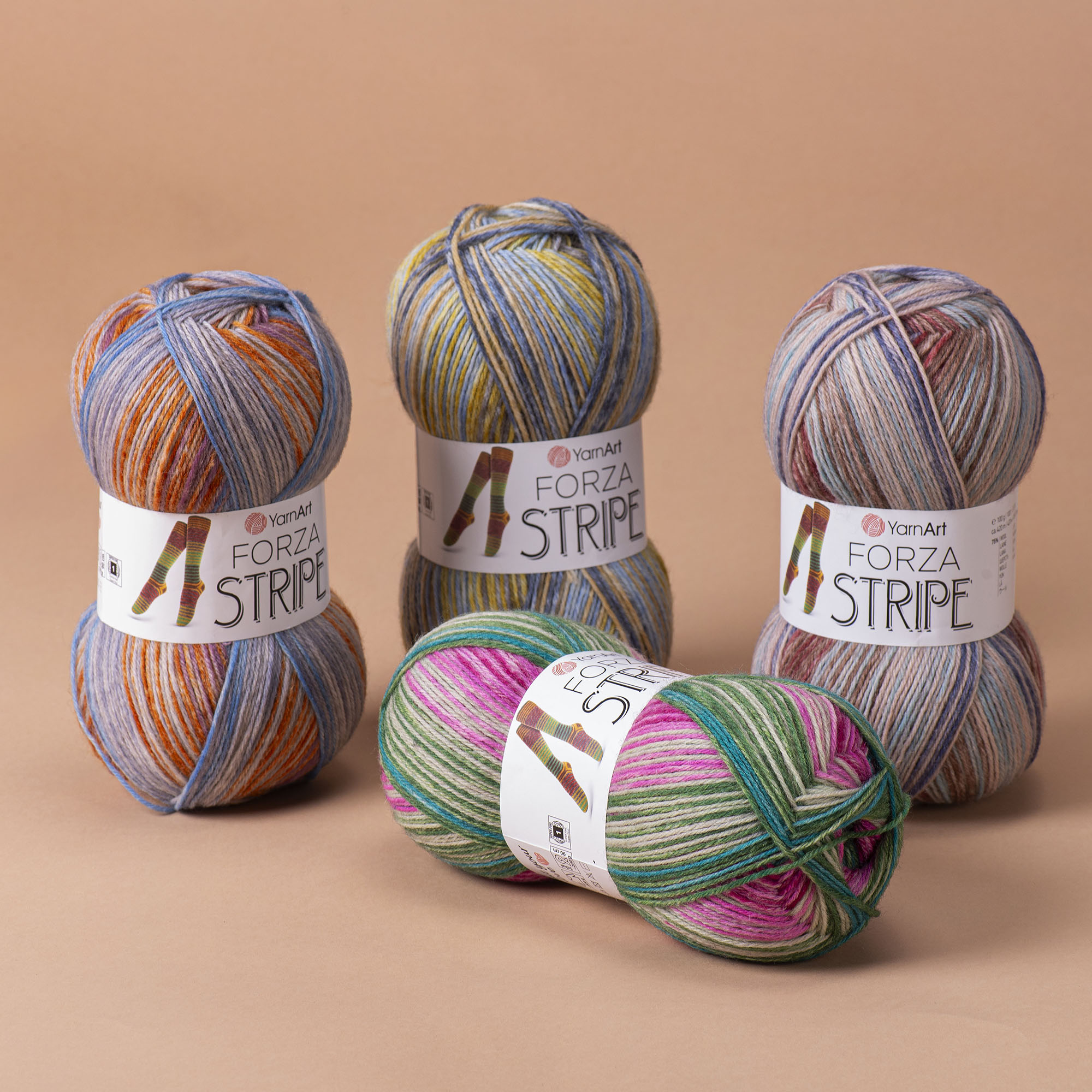 YARNART_FORZA-STRIPE-3 YARNART FORZA STRIPE - Image 1